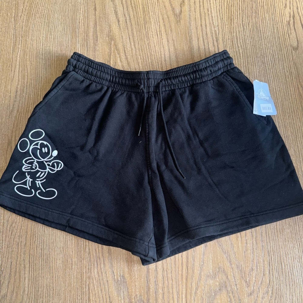 Disney Mickey Mouse Genuine Mousewear Shorts in Black - Picture 2 of 4